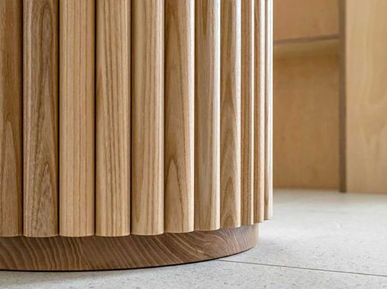 Pro Wood Slat Panel Sample Kit - real product photo